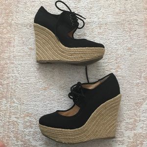 ALDO Wicker Wedge Heels